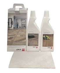 Afbeelding van JOKA Onderhoudsset voor LVT Vloeren 10/20 (PUR Reiniger + Onderhoud mat)