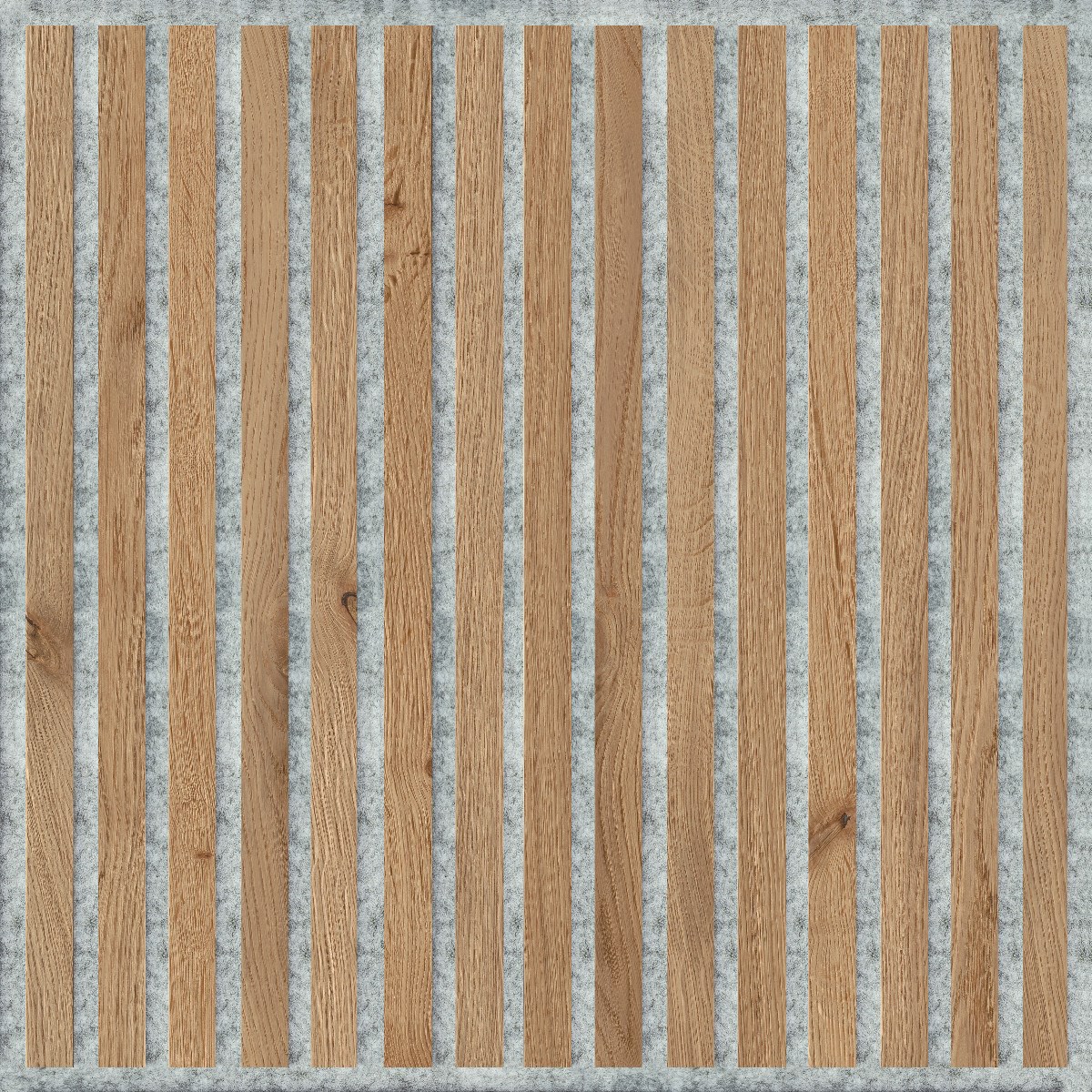 Afbeelding van JOKA PARO Akustik PAG355 600x600mm Tegel Eik Rustiek Olie + Grijs Vlies | Pak à 1,44m²
