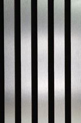 Afbeelding van Joka Paro Akustik PAS120 2400x600mm Zilver Metaal + Zwart Vlies Glans pak à 2,88m²