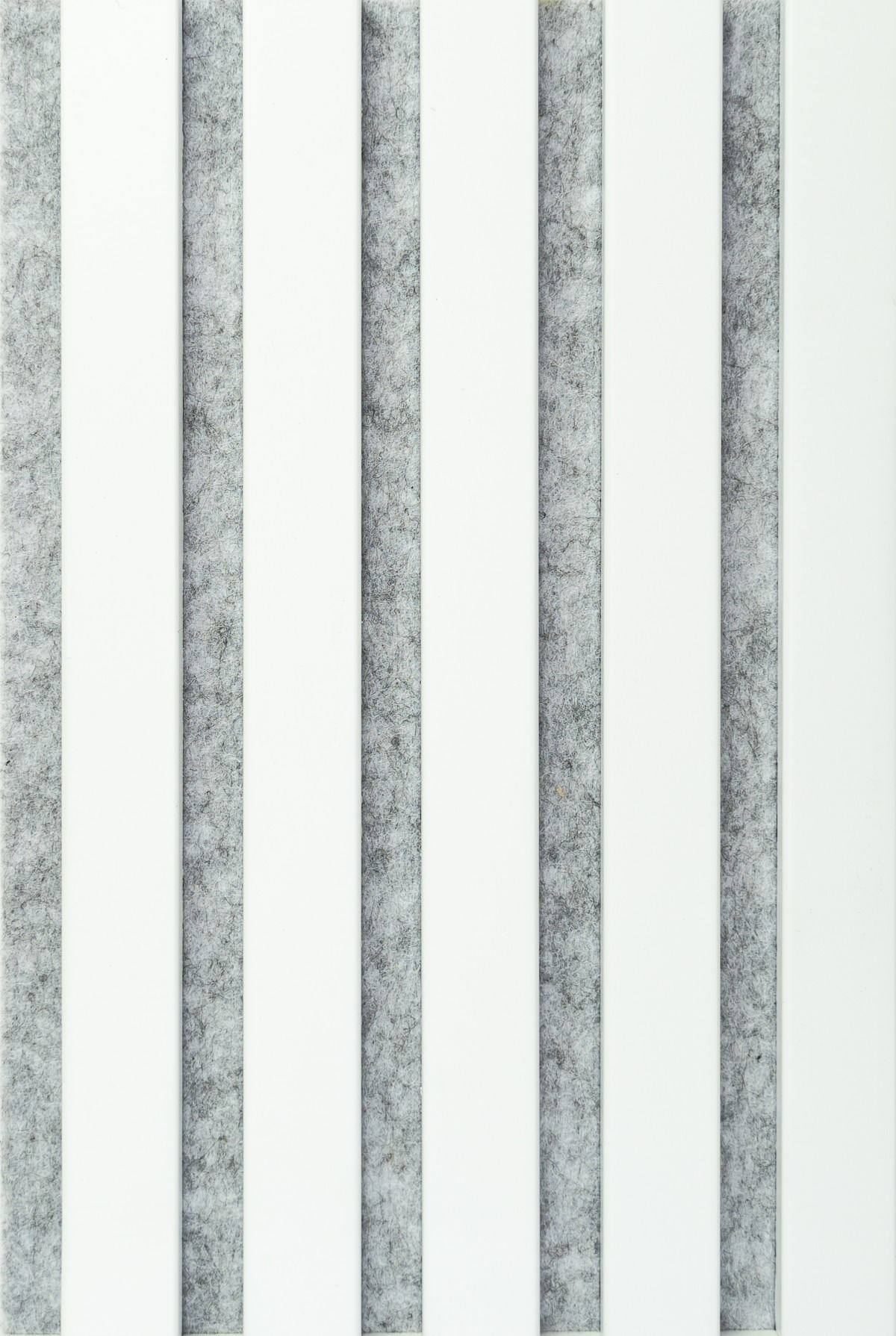Afbeelding van JOKA PARO Akustik PAG220 2400x600mm Wit Ral 9016 Lak + Grijs Vlies | Pak à 2,88m²