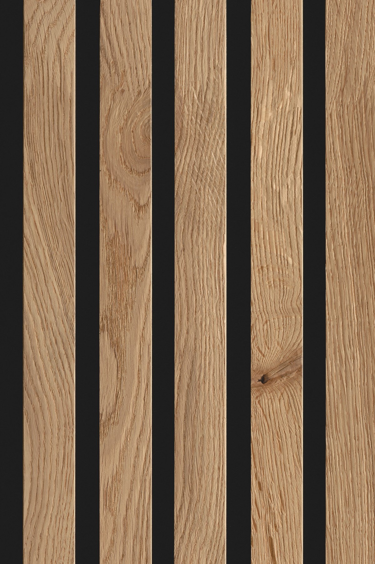 Afbeelding van JOKA PARO Akustik PAS360 2400x600mm Eik Rustiek Olie + Zwart Vlies | Pak à 2,88m²