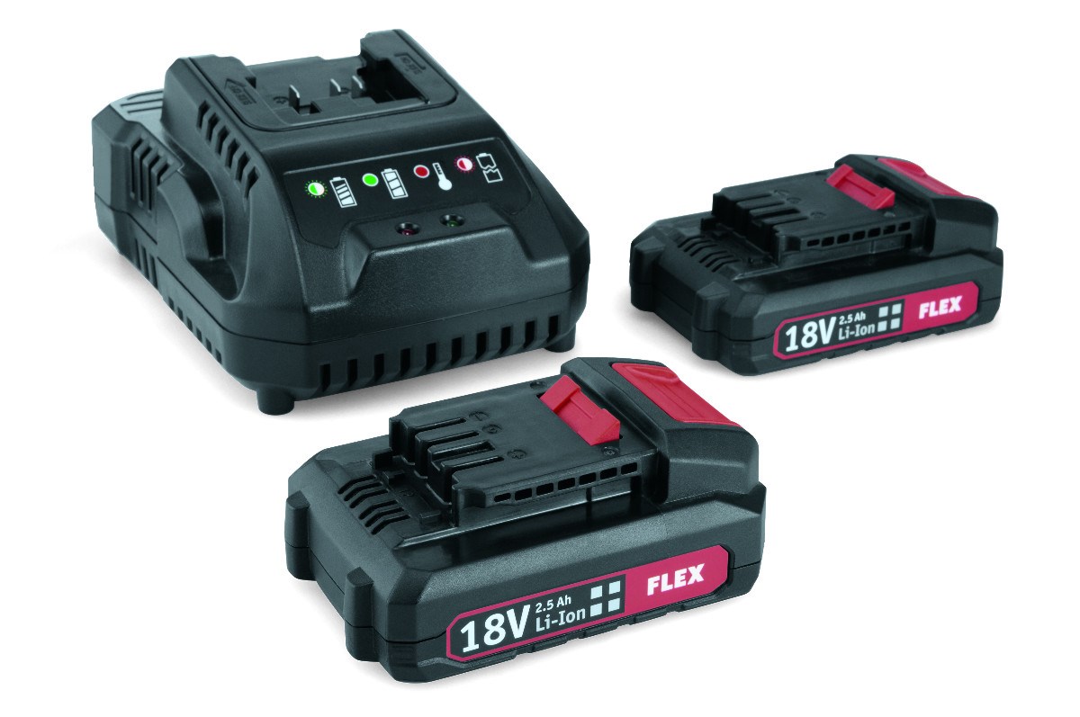 Afbeelding van FLEX batterij P-Set 22 Q 18,0V / 2,5Ah 491357