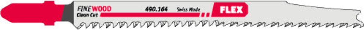 Afbeelding van FLEX decoupeerzaagblad JS 90 SW voor hout VE: 3 stuks 490164