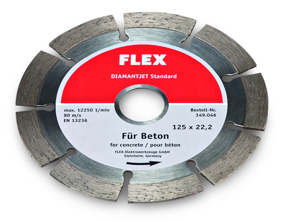 Afbeelding van FLEX doorslijpschijf diamant D-TCS S 125x22.2 voor beton/steen 349046