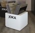 Afbeelding van JOKA Wohnstore P4-25 LVT Box incl. wielen Kleur: (Zwart / Wit) 612 x 712 x 652 mm, Afbeelding 3