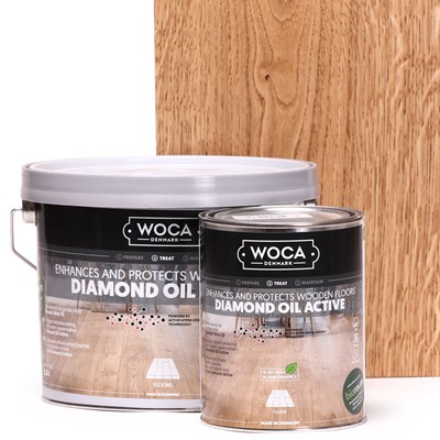 Afbeelding van Woca Diamond Oil Active caramel brown 1 L