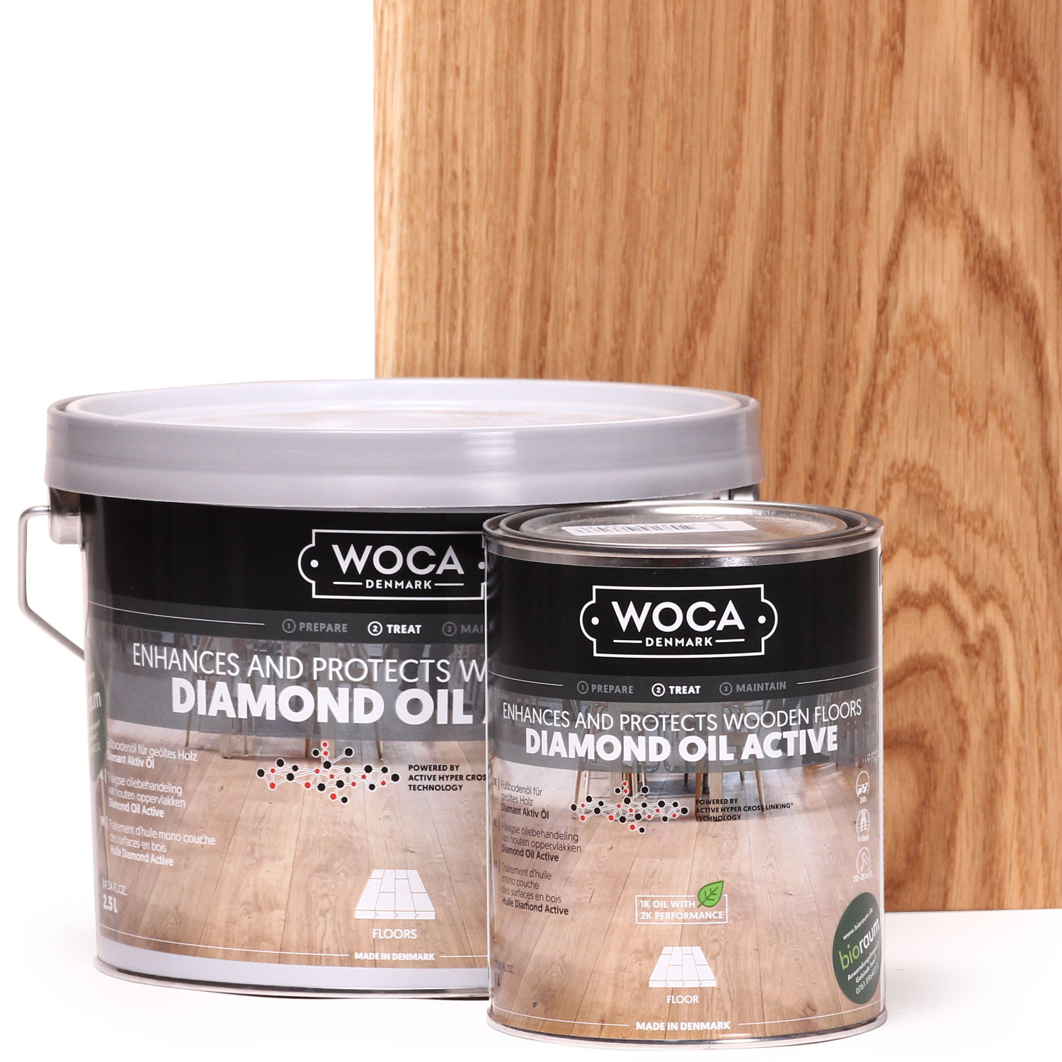 Afbeelding van Woca Diamond Oil Active naturel 1 L