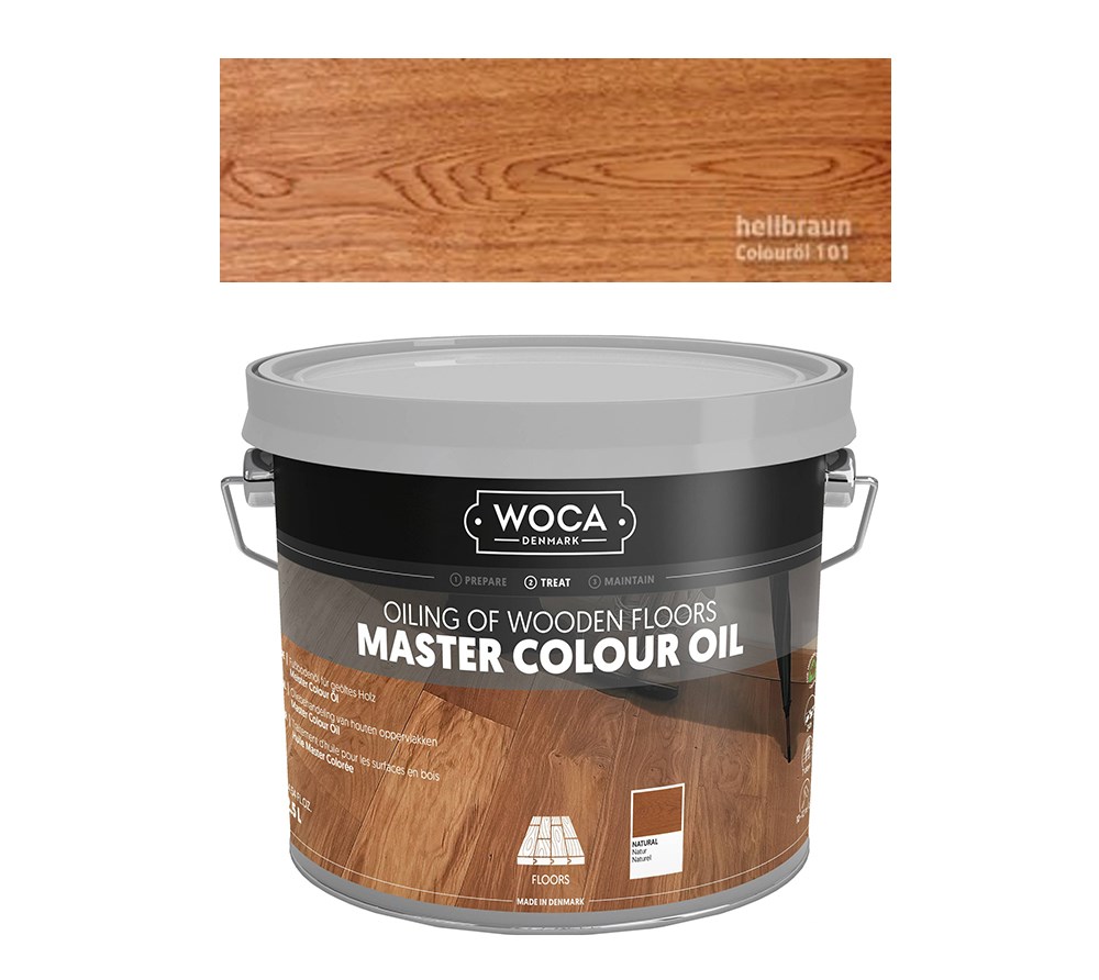 Afbeelding van Woca Master Colour Oil 101 Light Brown 2,5 L