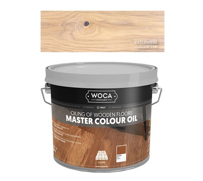 Afbeelding van Woca Master Colour Oil 118 Extra Wit 2,5 L