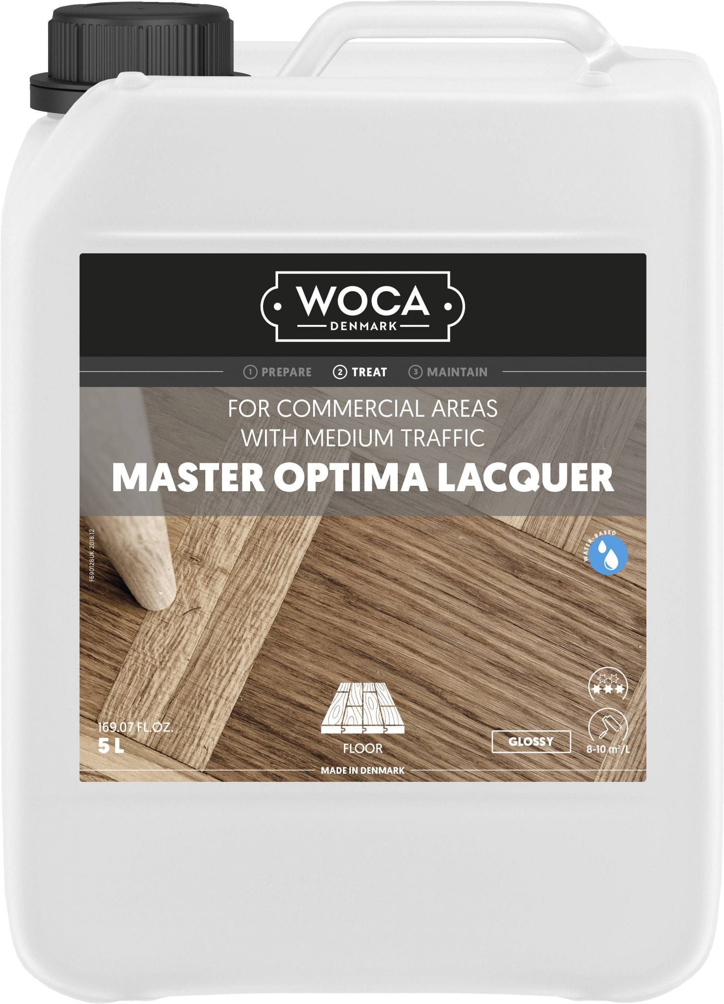 Afbeelding van Woca Master Optima Lak (gl. 10) 5 L