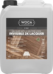 Afbeelding van Woca Master Invisible 2K Lak (gl. 3-5) + harder & White add. 5 L
