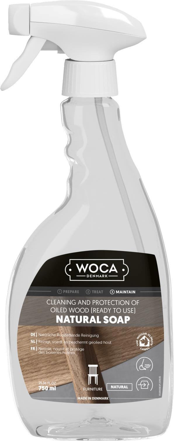 Afbeelding van Woca Zeep naturel in sprayflacon 0,75 L