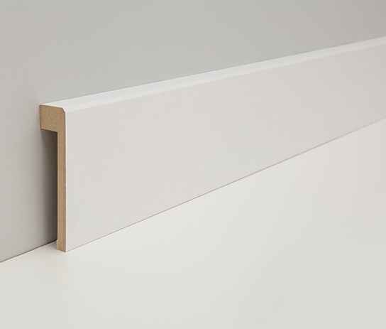 Afbeelding van JOKA Renovatieplint MDF Folie 922F (o.a. overzetplint) 18x78x2400mm RAL9010