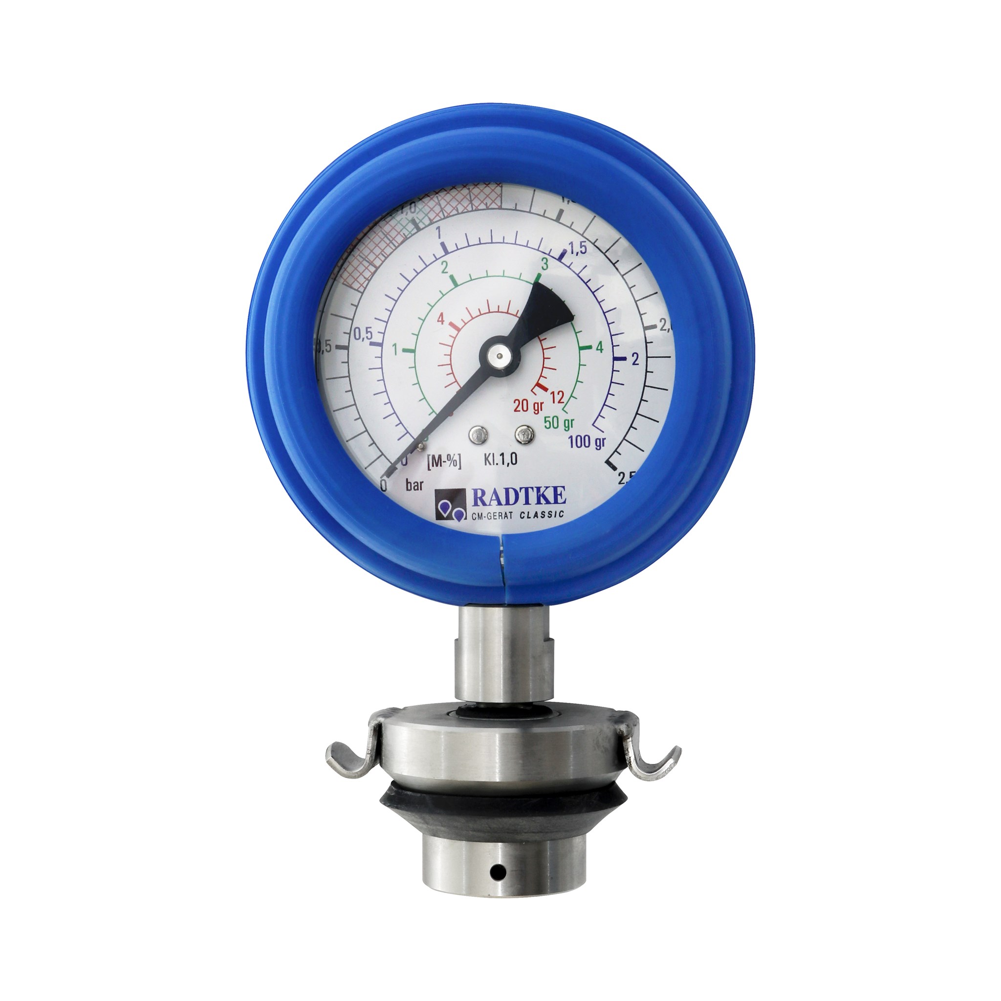 Afbeelding van JOKA Manometer 0-2.5 bar inkl. rubber 6020247