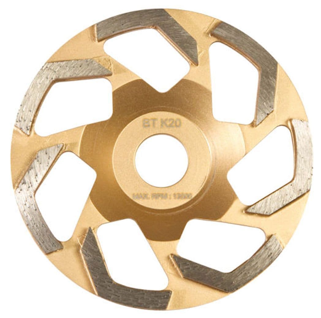 Afbeelding van Wolff Diamantslijpschijf D-125 mm BT K20 Gold 8011118