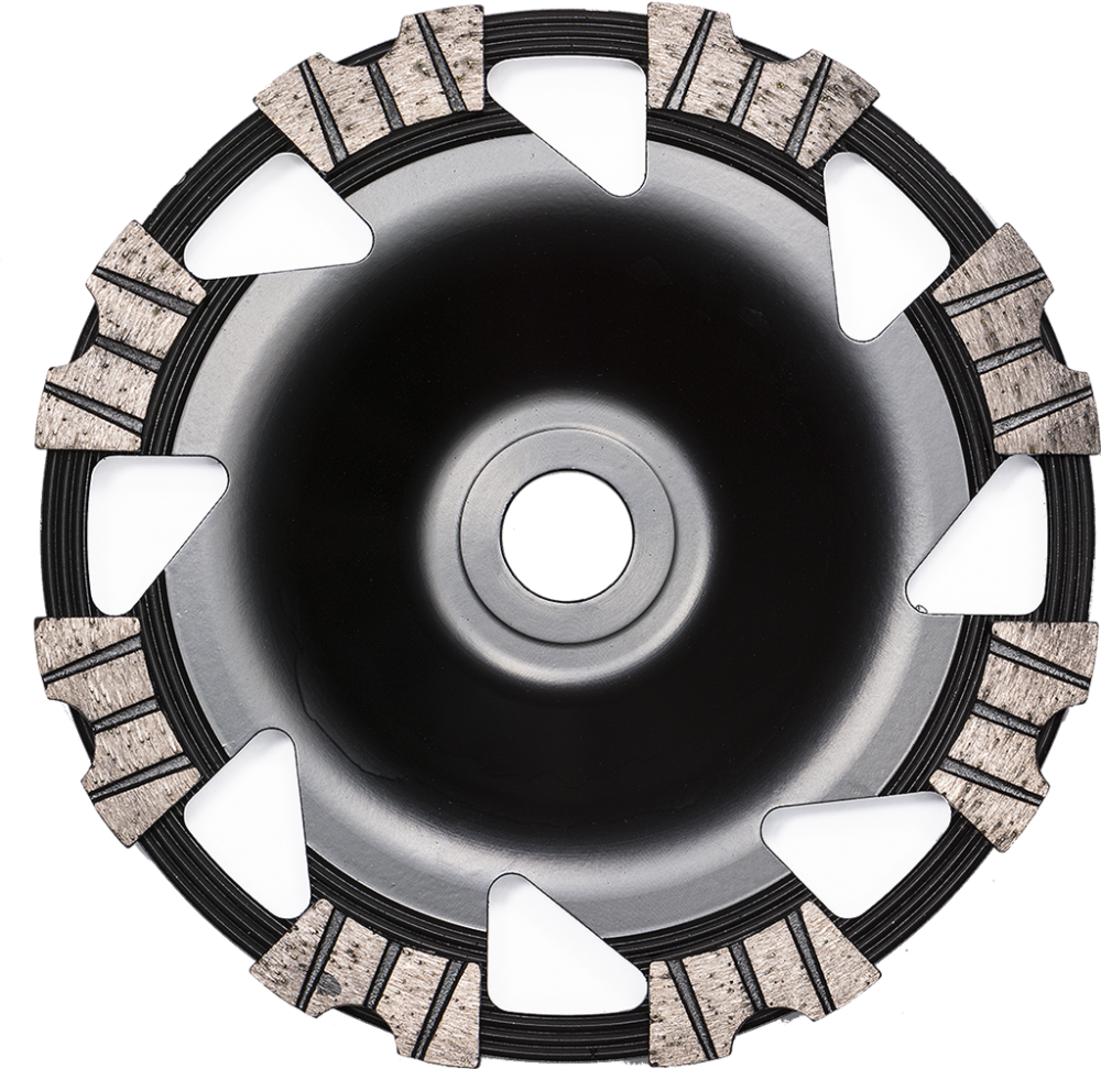 Afbeelding van JOKA ROLL Diamantslijpschijf 6 segmenten 180mm 8020071 tbv RO-180