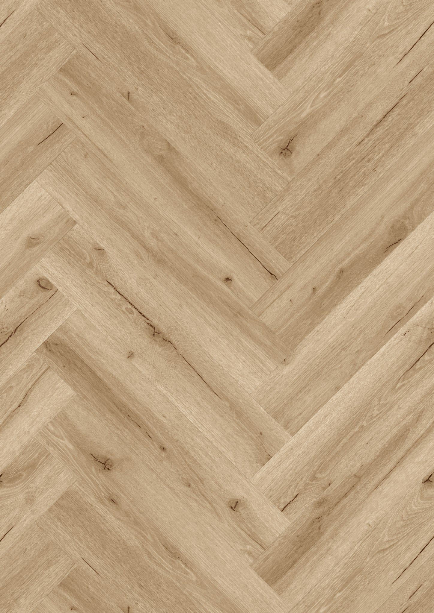 Afbeelding van LVT DESIGN 555 Wooden Styles Visgraat DB 6702 Oak cream EIR 2,5/0.55 15,24x76,2 | 3,484m2