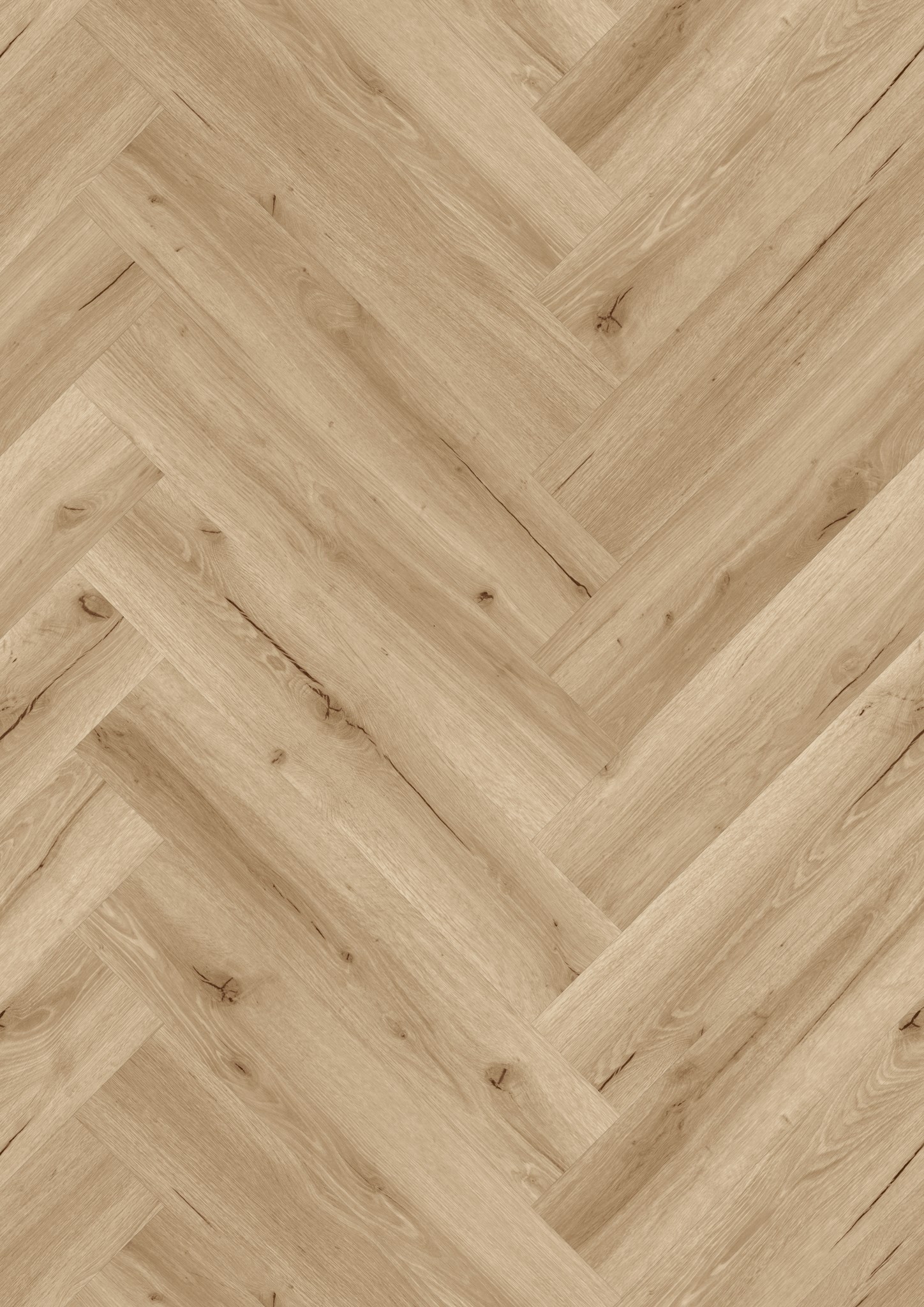 Afbeelding van LVT DESIGN 555 Wooden Styles Visgraat DB 6702 Oak cream 2,5/0.55 15,24x76,2 | 3,484m2