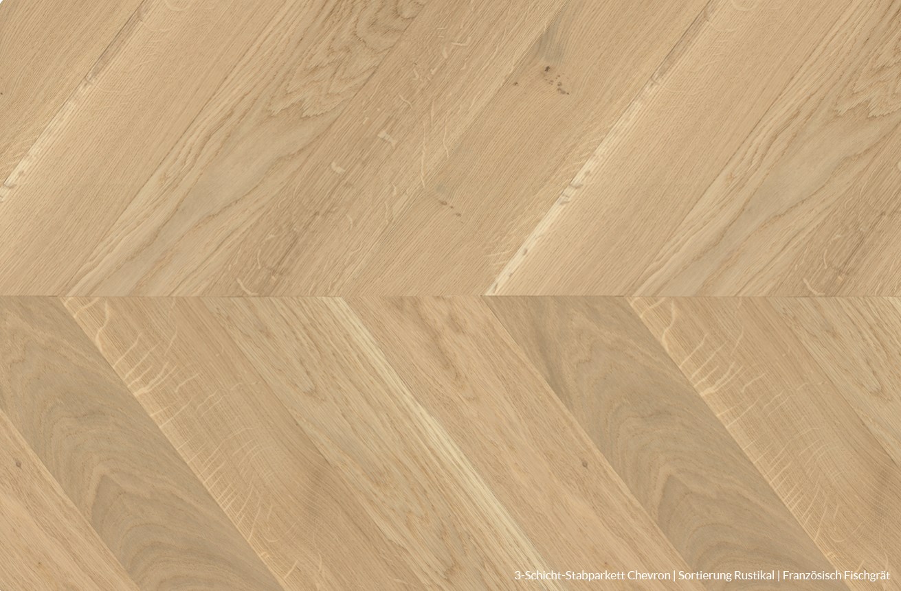 Afbeelding van JOKA By LPM MP Natur / Rustik Chevron 9+4 Onbeh. 700 x 140mm | Pak à 1,96m²