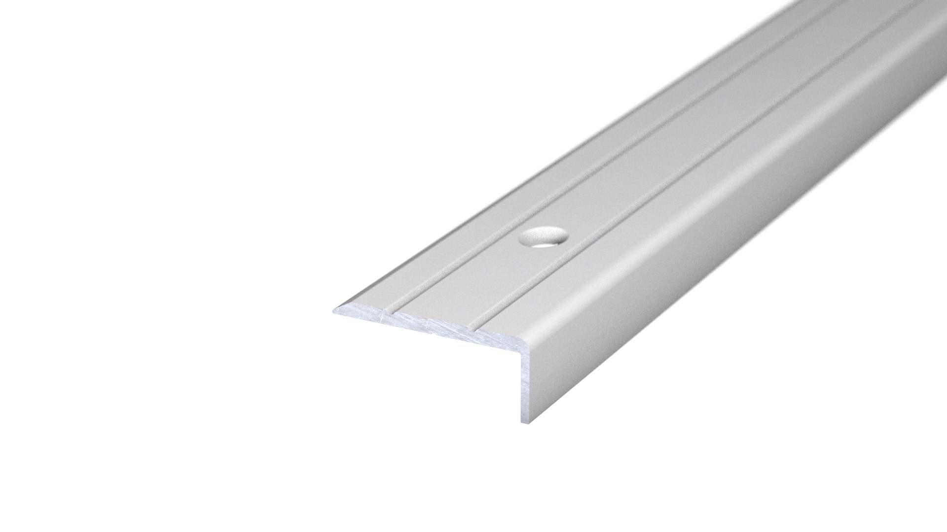 Afbeelding van Hoekstrip 25x10 Zilver schroef 100cm Retail VPE  - nr. 160 voorgeboord | 1601311100