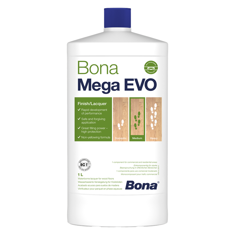 Afbeelding van Bona Mega EVO - Extra Mat - 1 ltr