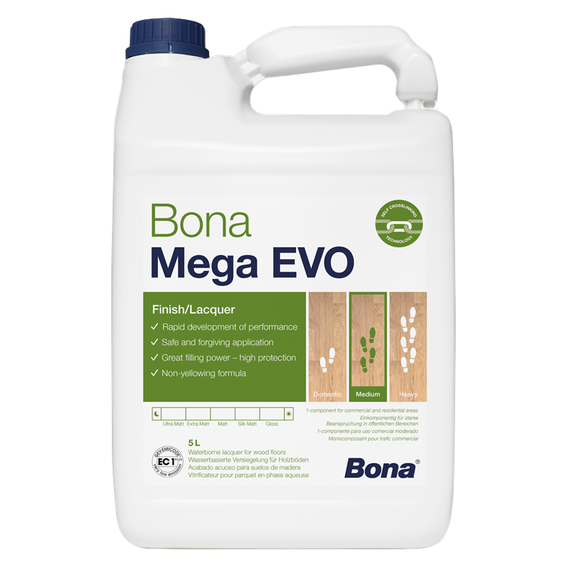 Afbeelding van Bona Mega EVO - Zijdemat - 5 ltr