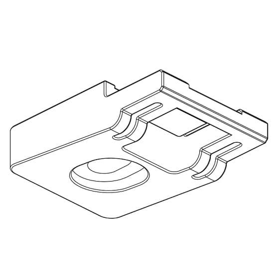 Afbeelding van F100/F120 Plafondsteun 100st