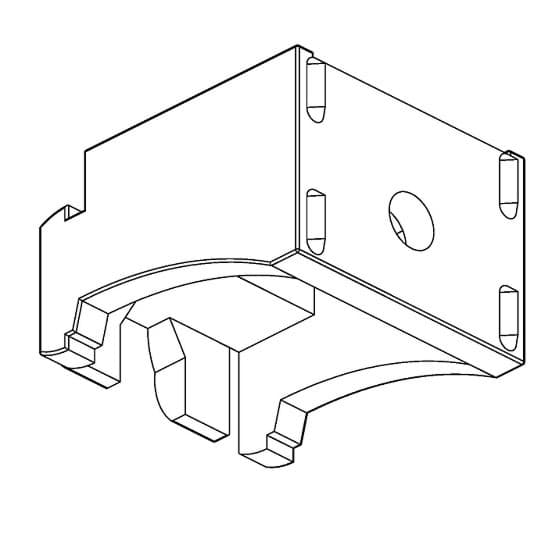 Afbeelding van F200 Wandsteun 100st