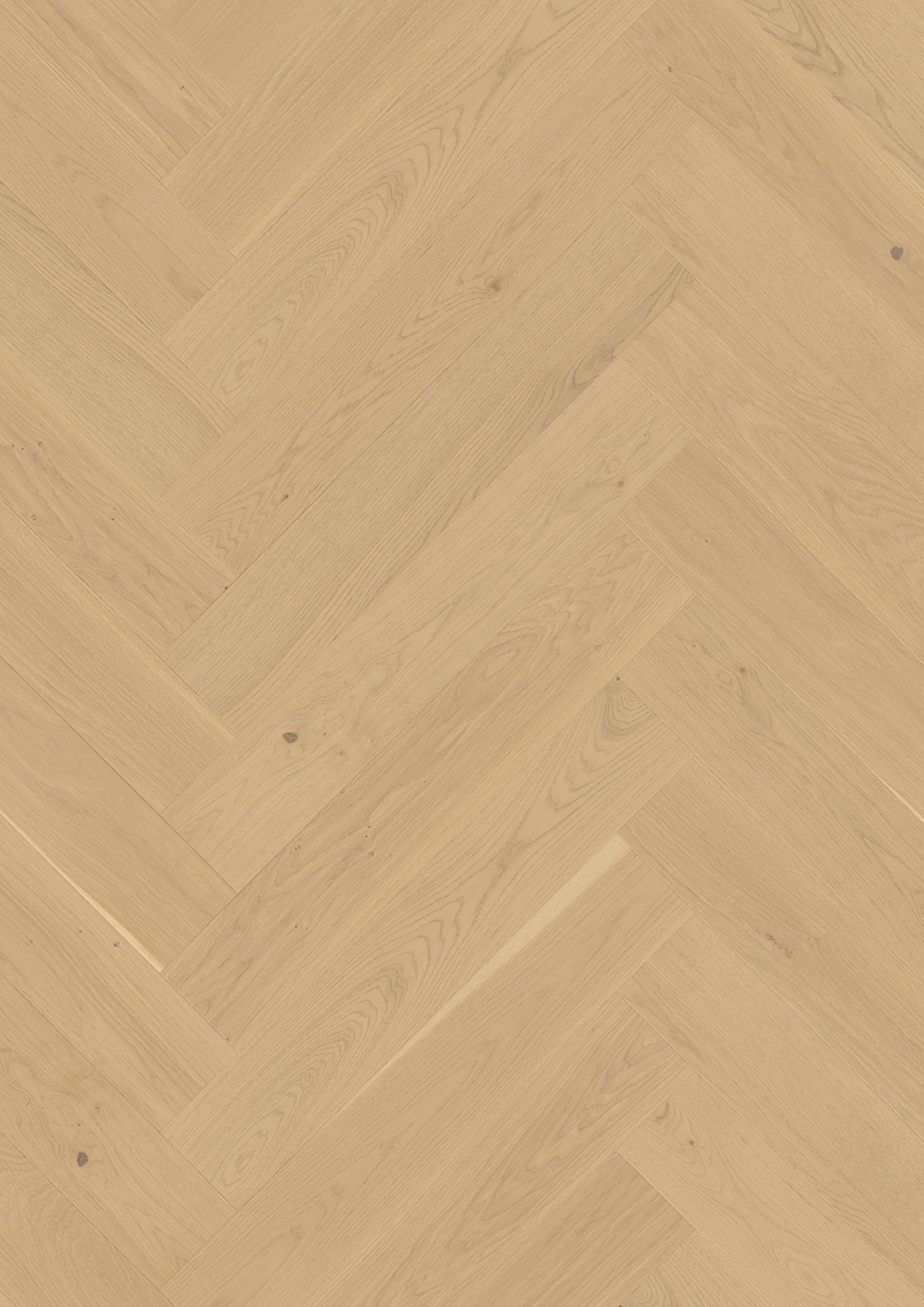 Afbeelding van BOEN 2-S V4 Visgraat 790x137x10,5mm (L+R) 3,5mm Eiken Andante Wit Olie