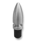 Afbeelding van RVS Knop Ovaalpunt 16 mm UITLOPEND