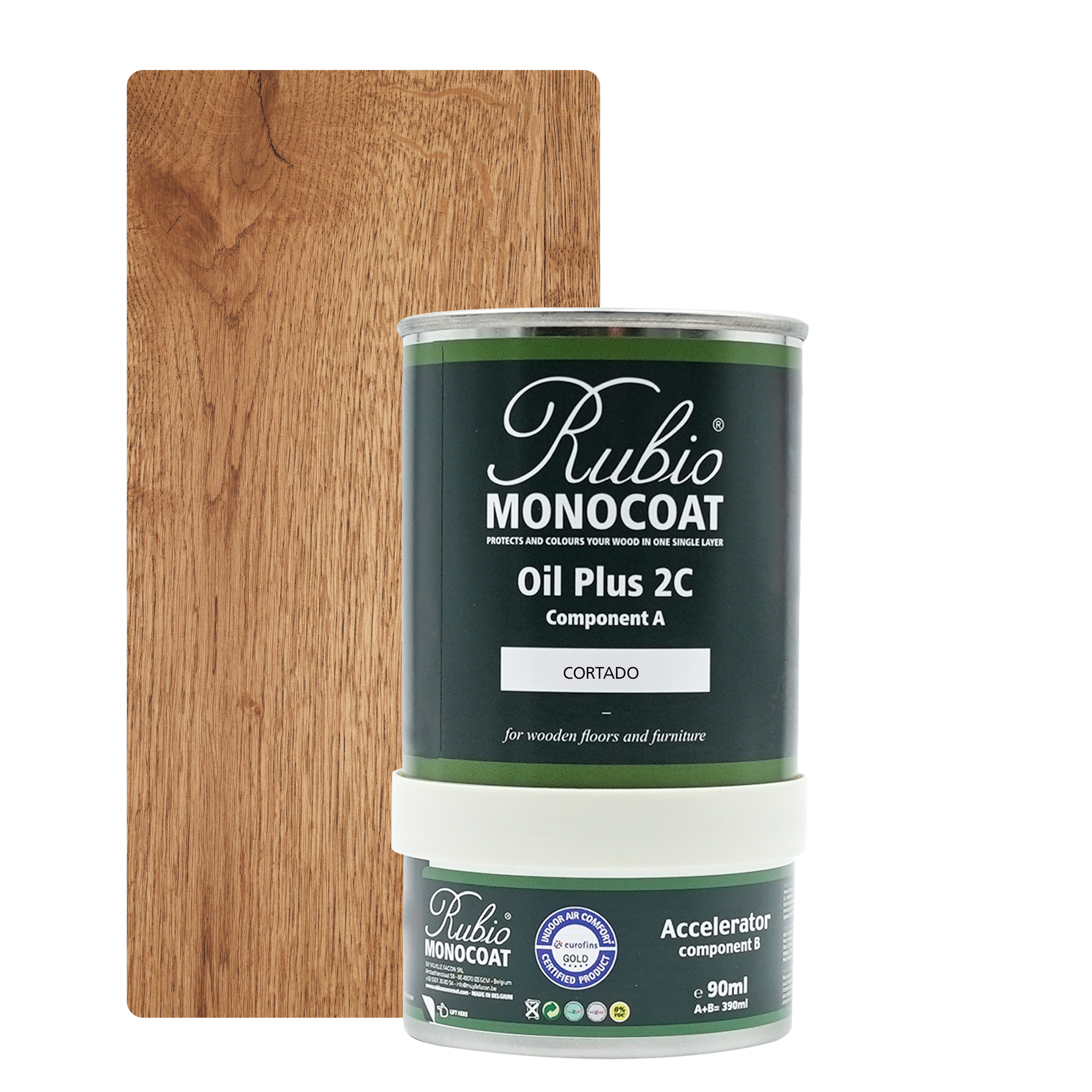 Afbeelding van Rubio Monocoat 2C Set 390 ml Cortado