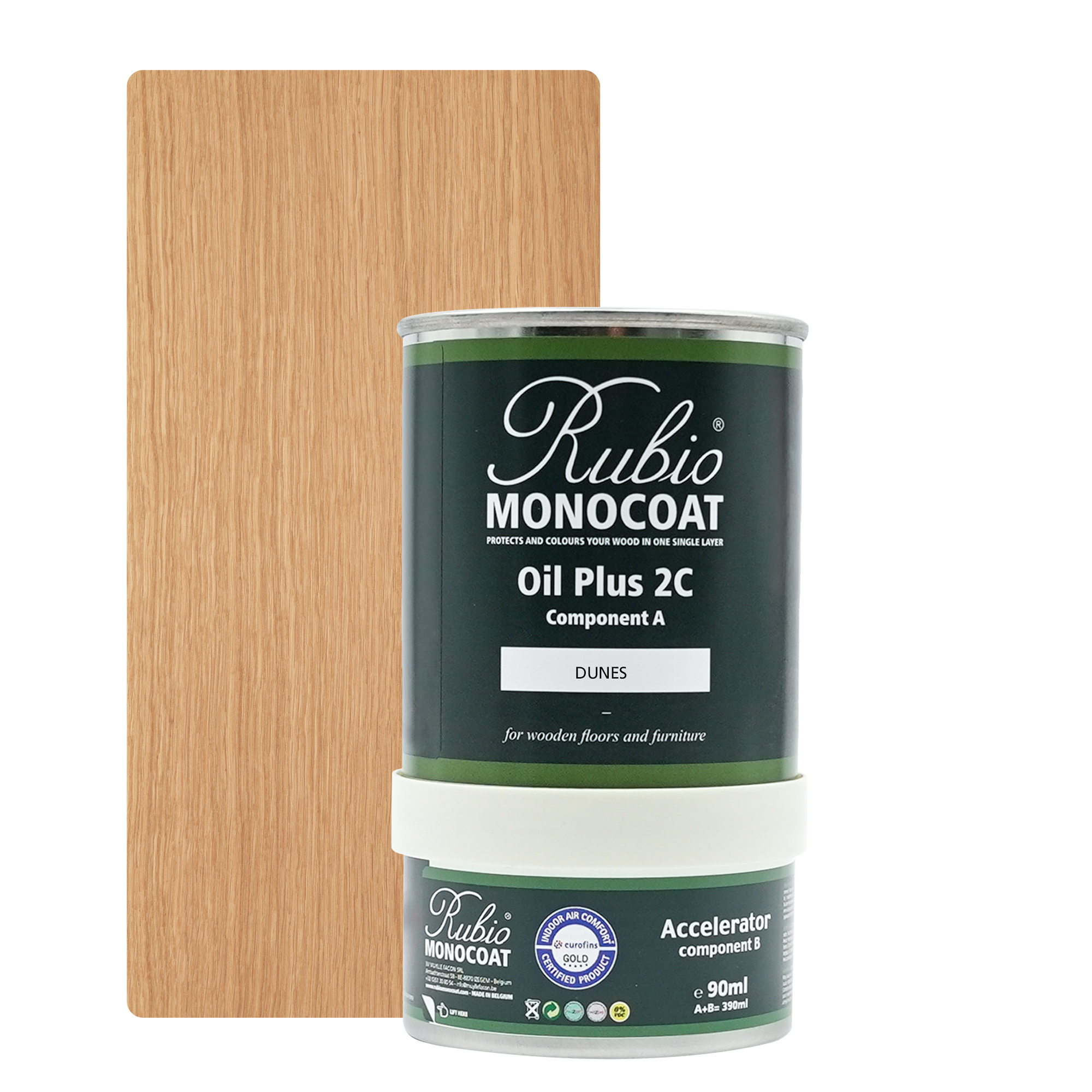 Afbeelding van Rubio Monocoat 2C Set 390 ml Dunes