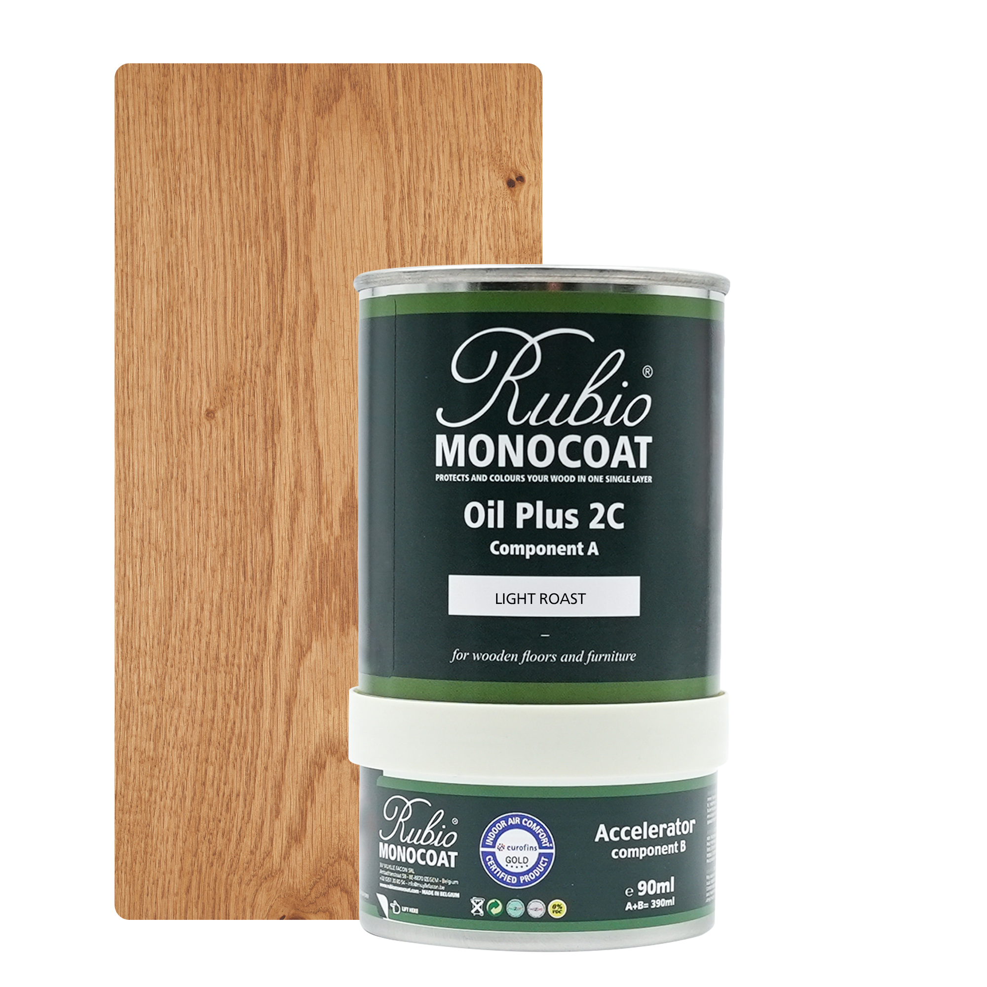 Afbeelding van Rubio Monocoat 2C Set 390 ml Light Roast