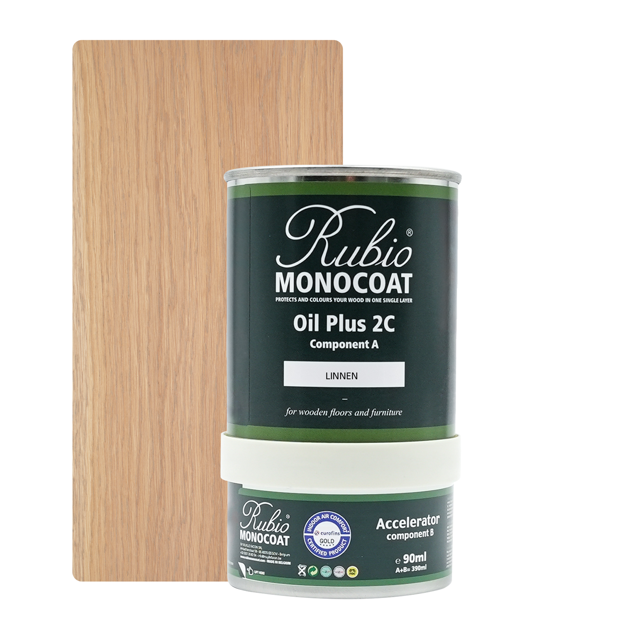 Afbeelding van Rubio Monocoat 2C Set 390 ml Linen