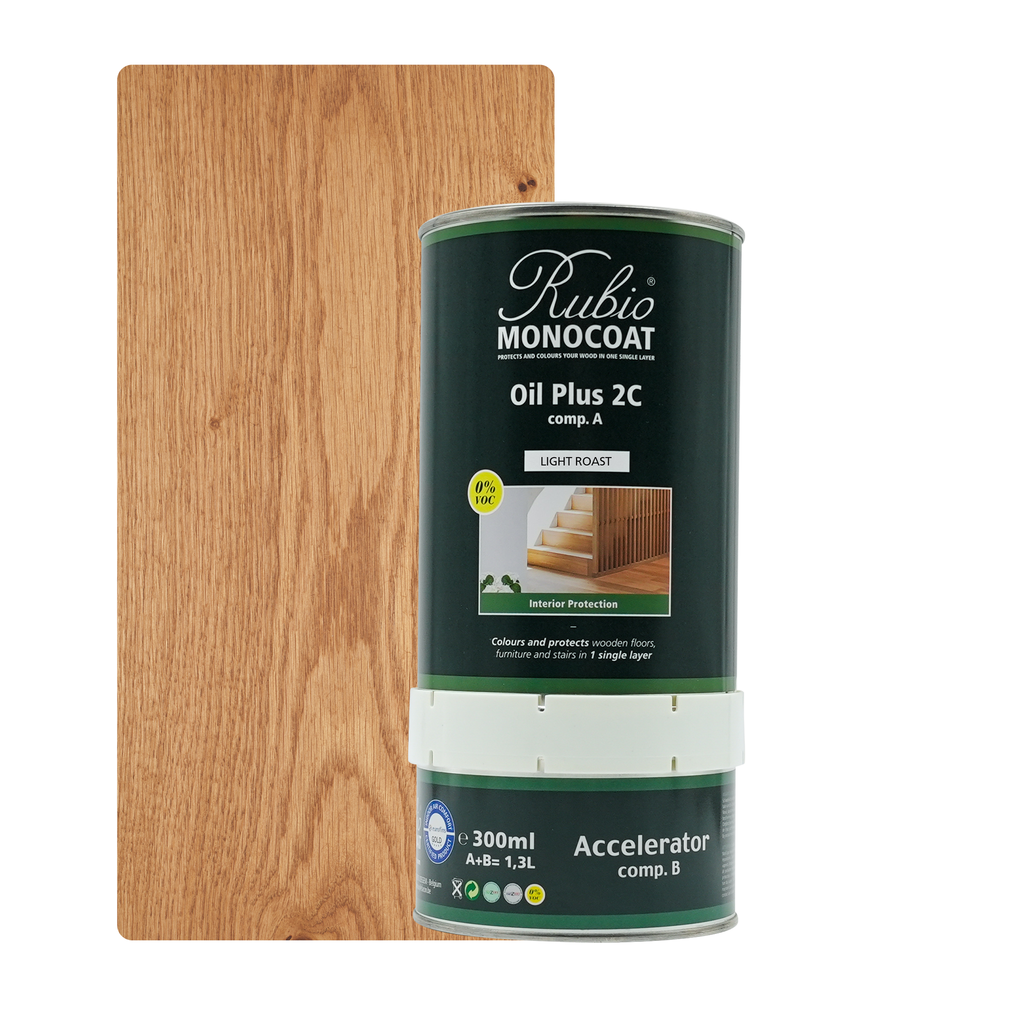 Afbeelding van Rubio Monocoat 2C Set 1,3 L Light Roast