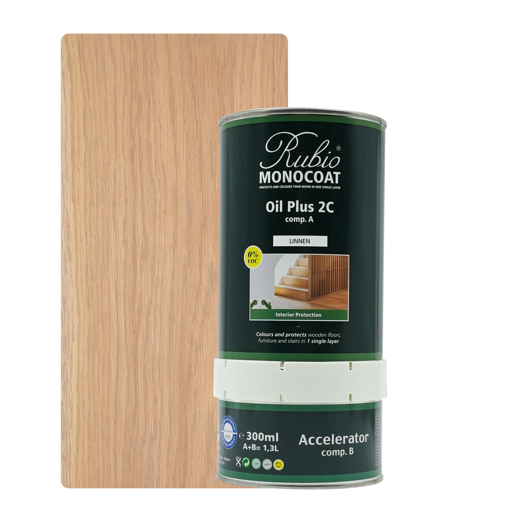 Afbeelding van Rubio Monocoat 2C Set 1,3 L Linen