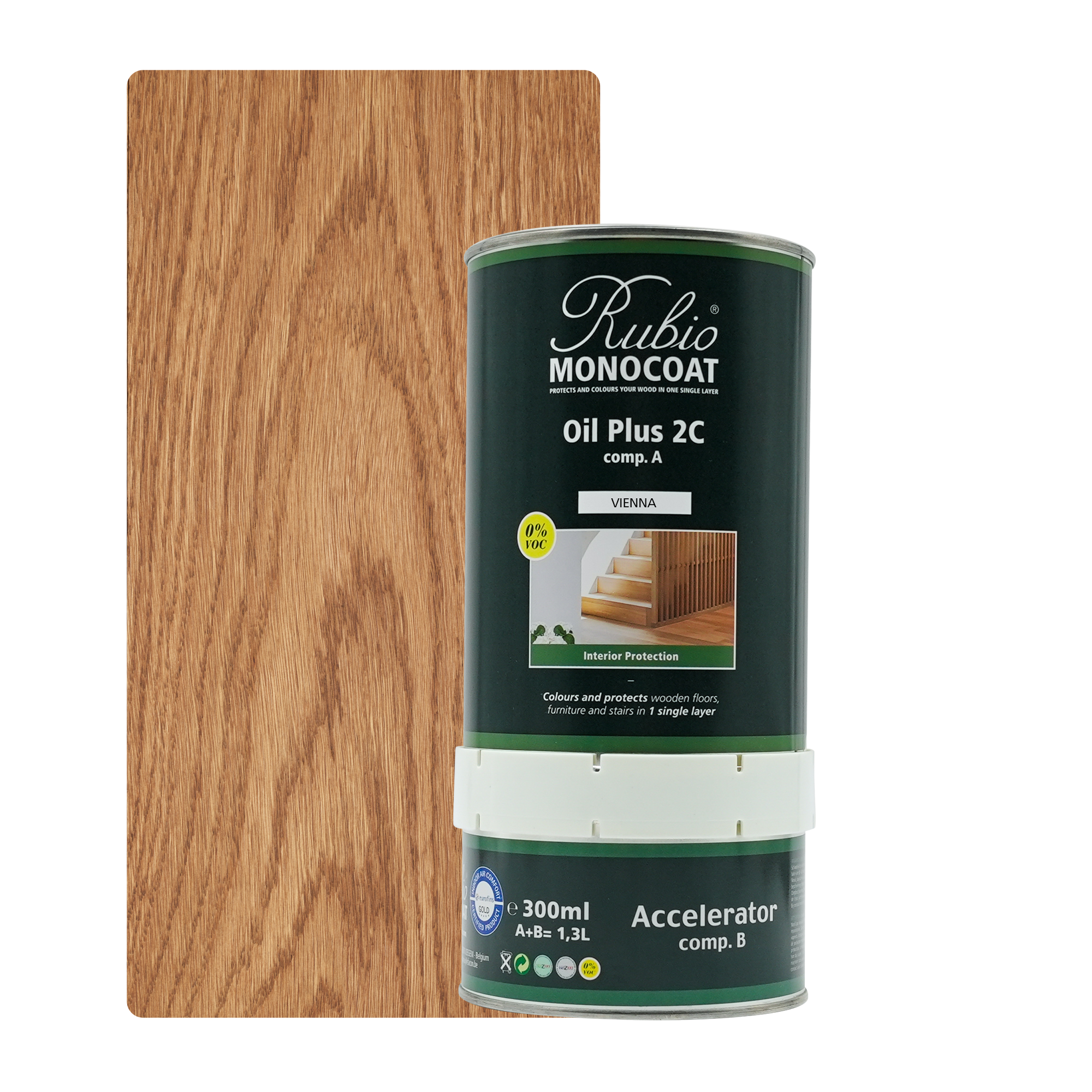 Afbeelding van Rubio Monocoat 2C Set 1,3 L Vienna