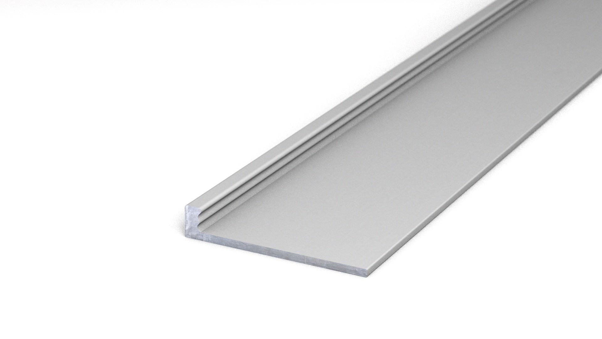 Afbeelding van Afsluitprofiel dicht 3mm aluminium 10x250cm - nr. 700 | 7001011250