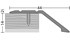 Afbeelding van Afloopstrip 14mm schroef Zilver 10x270cm - nr. 154 | 1542311270, Afbeelding 1