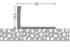 Afbeelding van Afsluitprofiel buigbaar 12,5mm aluminium 10x250cm - nr. 705 | 7051306250, Afbeelding 2