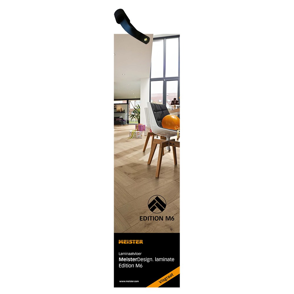 Afbeelding van Stalenbundel Edition M6 Visgraat Laminaat 2020 (4 decoren)
