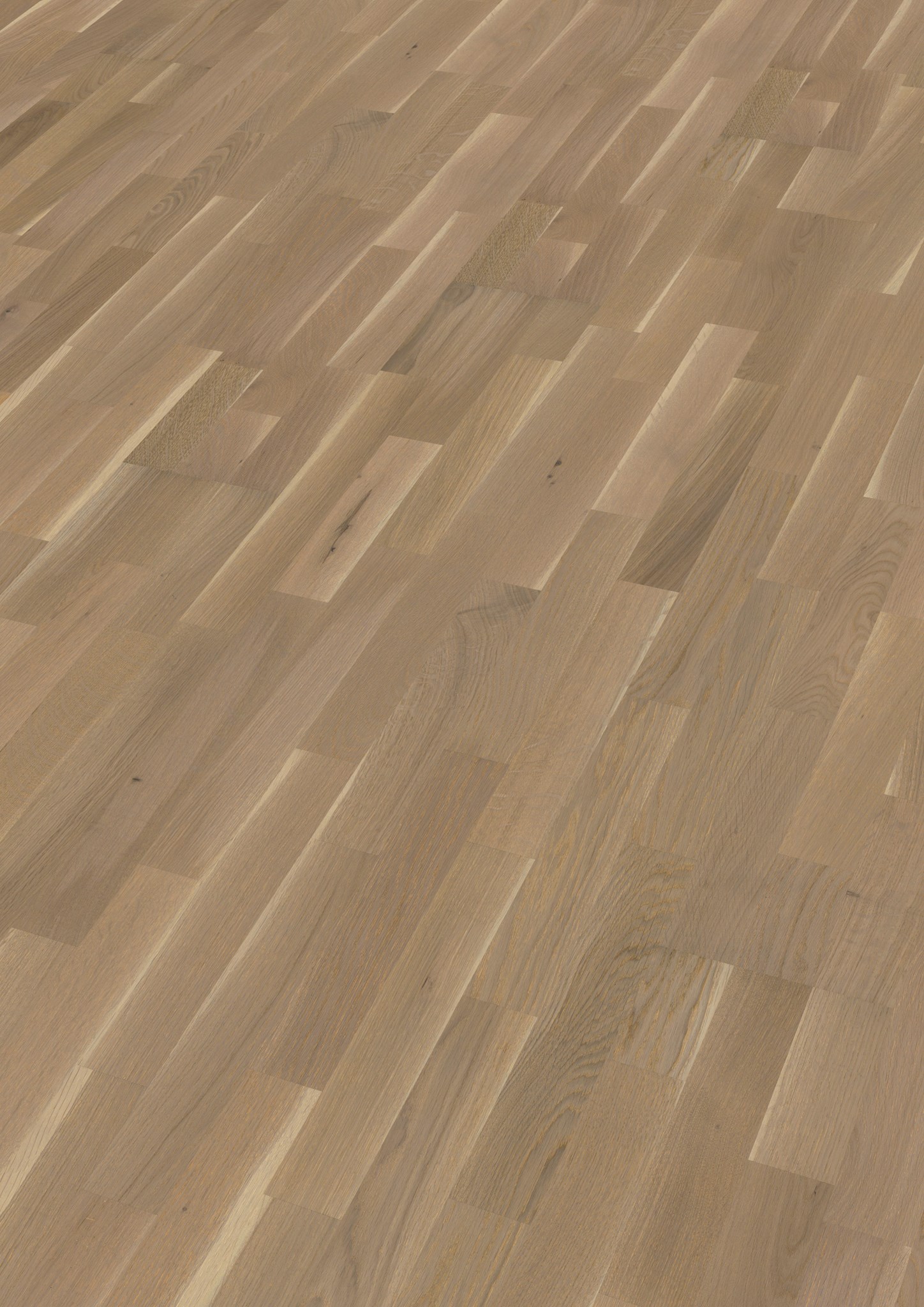 Afbeelding van PC200 NL 8648 Eik levendig greige geb. 3-str 2400x200x13mm Natuurgeolied 1,92m²