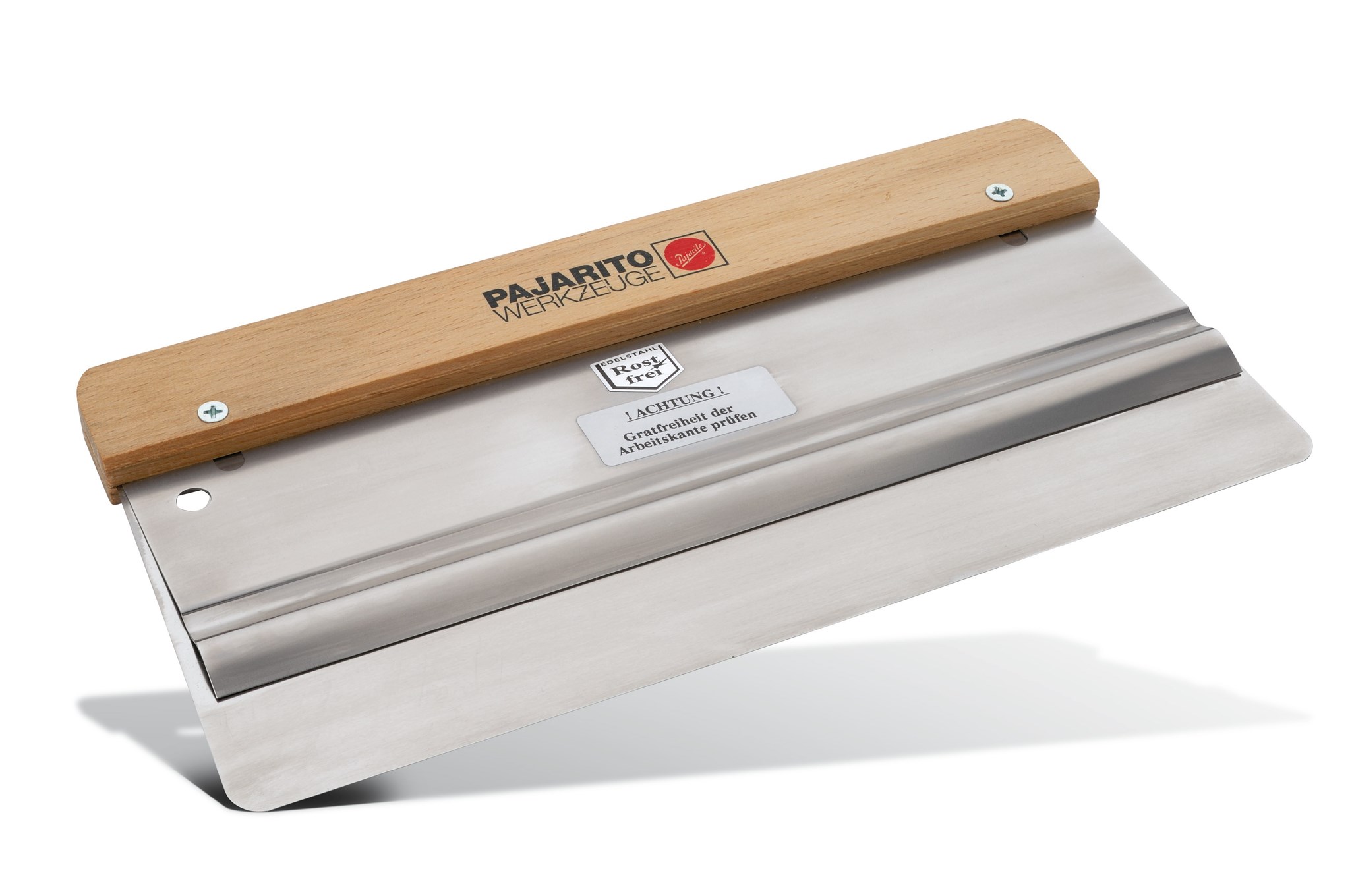 Afbeelding van Spatel parket voegen met veer 35 cm RVS