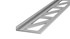 Afbeelding van Afsluitprofiel vast 2,5mm aluminium 10x250cm - nr. 709 | 7091506250, Afbeelding 1