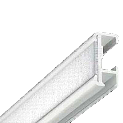 Afbeelding van BS Klittenbandrail Multi-Volantrail Wit 6mtr (15stf) UITLOPEND OP=OP