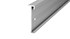 Afbeelding van Trapkantprofiel PVC 2 - 3 mm Zilver 10x300cm - nr. 299 | 2996311300, Afbeelding 2