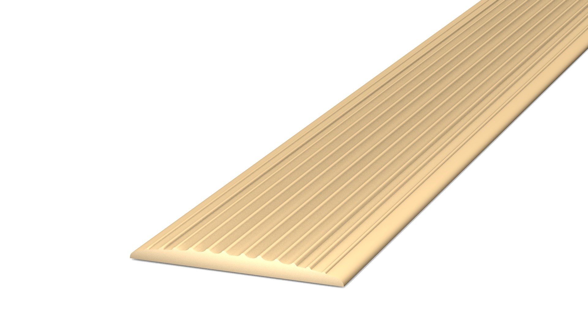 Afbeelding van PVC Inleg Beige v. Alum. Trapkant 25mtr - nr. 825 | 8252041025