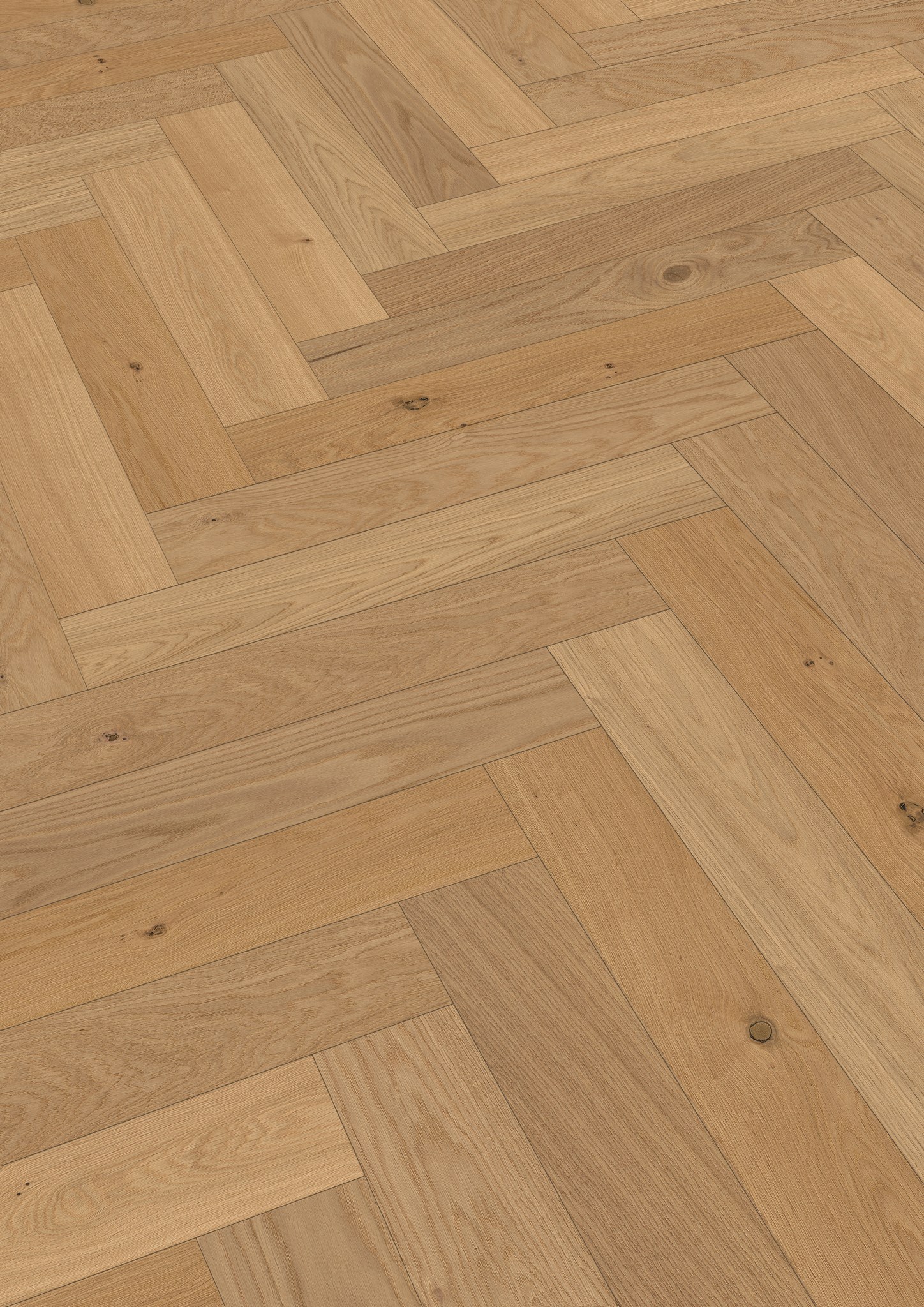 Afbeelding van HS500 NL 8925 Lindura Visgraat Eik classic ult.mat.gelakt. 700x140x11mm 10st. 0,98m²