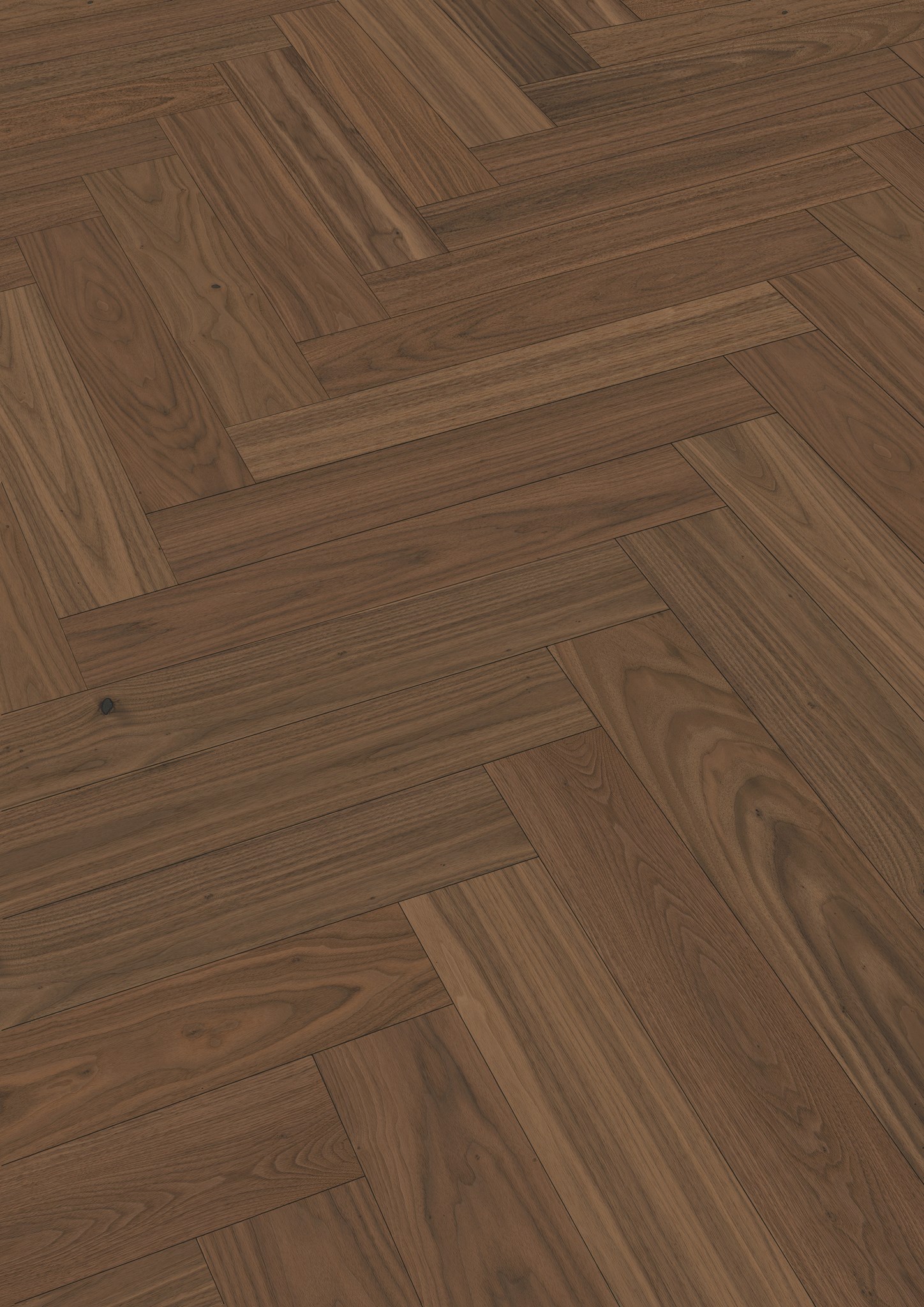 Afbeelding van HS500 8924 Lindura Visgraat Amerikaans notelaar classic ult.mat.gelakt. 700x140x11mm 10st. 0,98m²