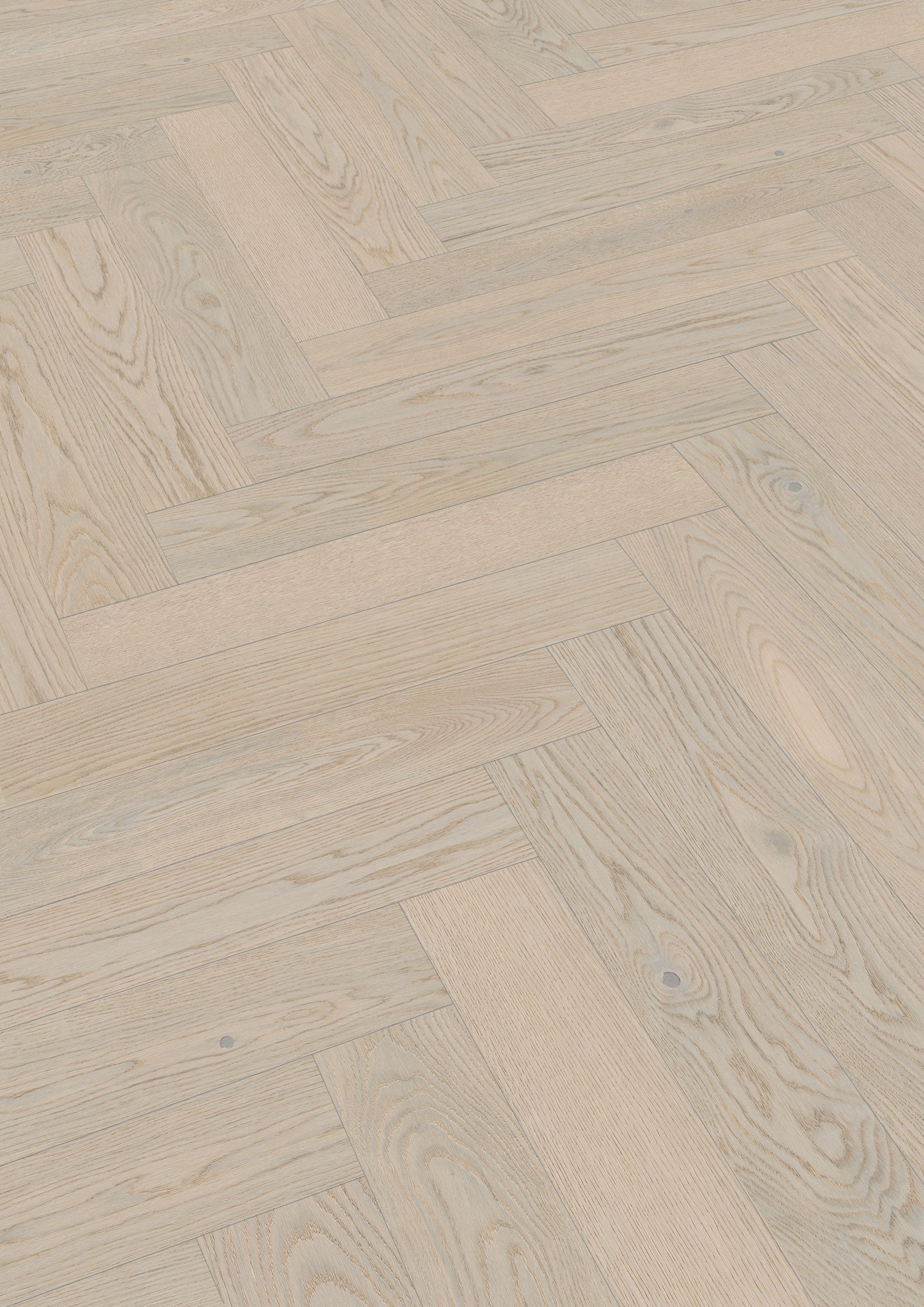 Afbeelding van HS500 8927 Lindura Visgraat Eik classic arctic-wit ult.mat.gelakt. 700x140x11mm 10st. 0,98m²